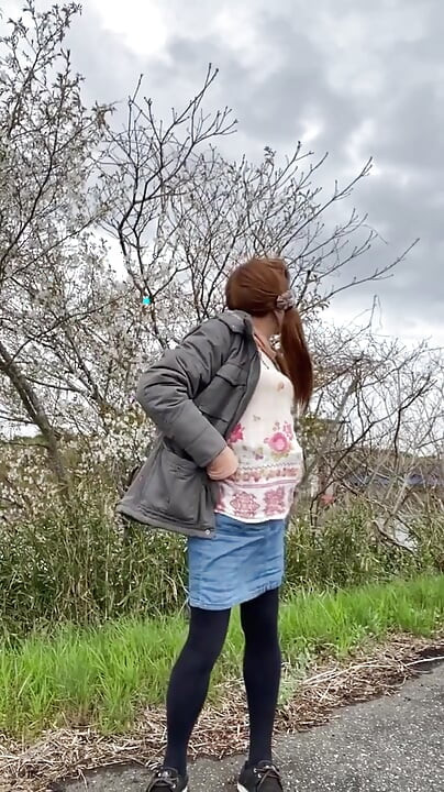 No. 175 Taking a Break to Look at the Flowers
