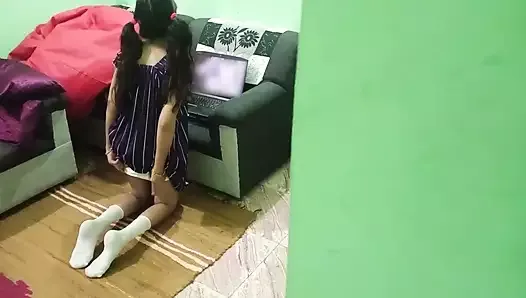 Indian Stepsister Home Alone