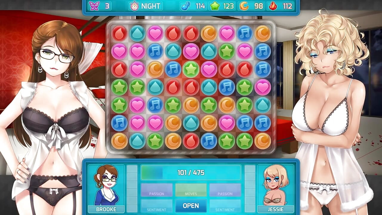 Huniepop 2 - Double Date - Part 8 Girl Lesbian Babes by Loveskysan