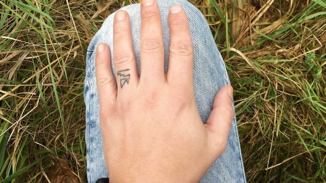 Hands Close up, Palms Close up, Cumshot on Both Hands