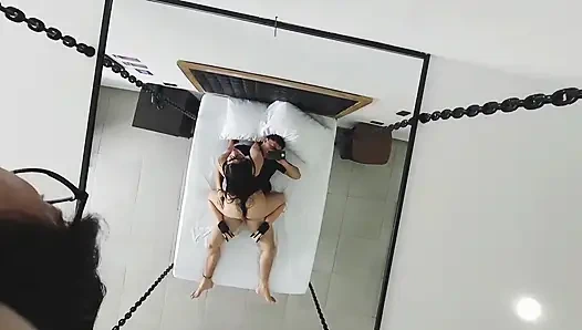 PART ONE beautiful latina loves to make love.. He gives his ass and lets it fill with milk