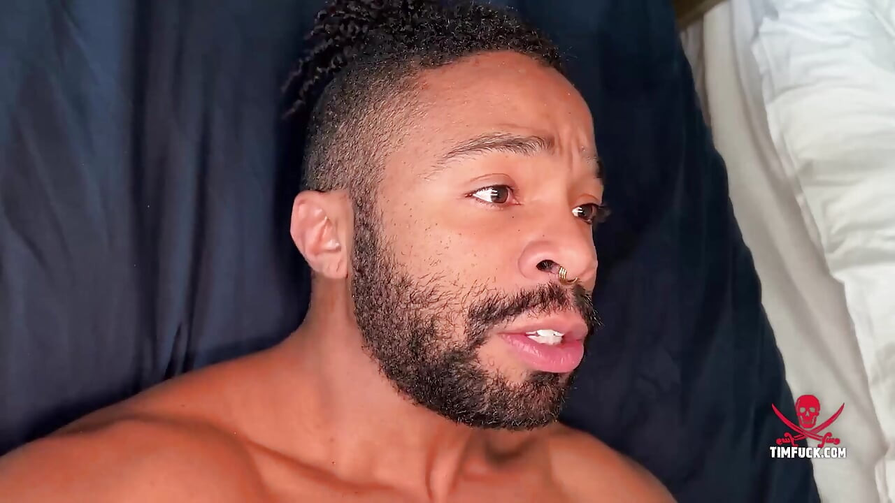 Tiny Black Jock Pounded Raw