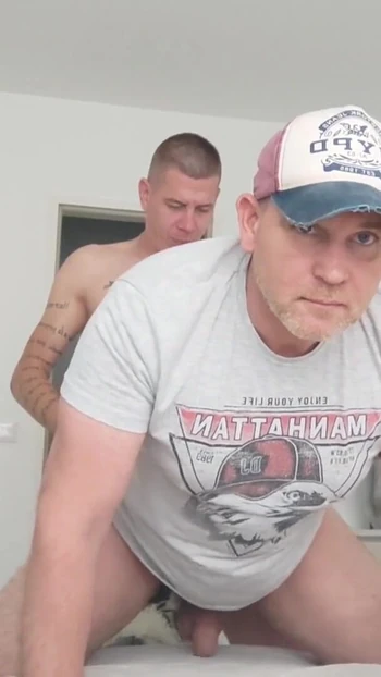 Memorable moment from "Gay Friend with Huge big dick fucked me again - Bareback creampie. Dexterxxl"