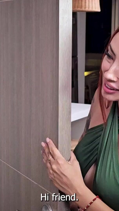 My cuckolded friend almost caught me fucking her husband in her house - Naty Delgado & POV sexy girl | Clip 2