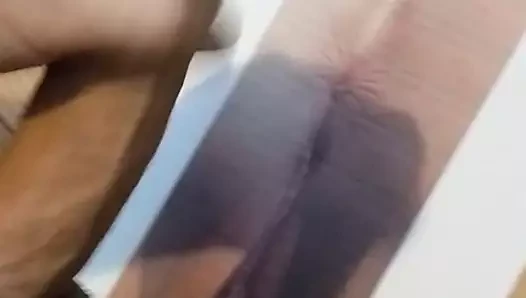 Cumshot üzerinde kedi ve memeler