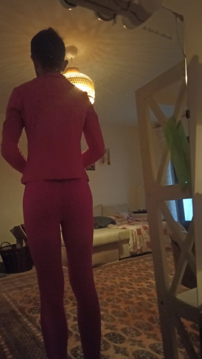 My tiny cute ass in pink
