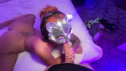 Riding the Hot Djs Dick Till Cumming All Over My Ass