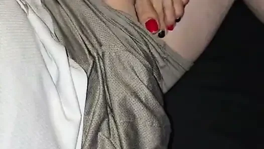 Melove Getting into Daddy's Underwear
