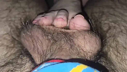 Footjob Fun
