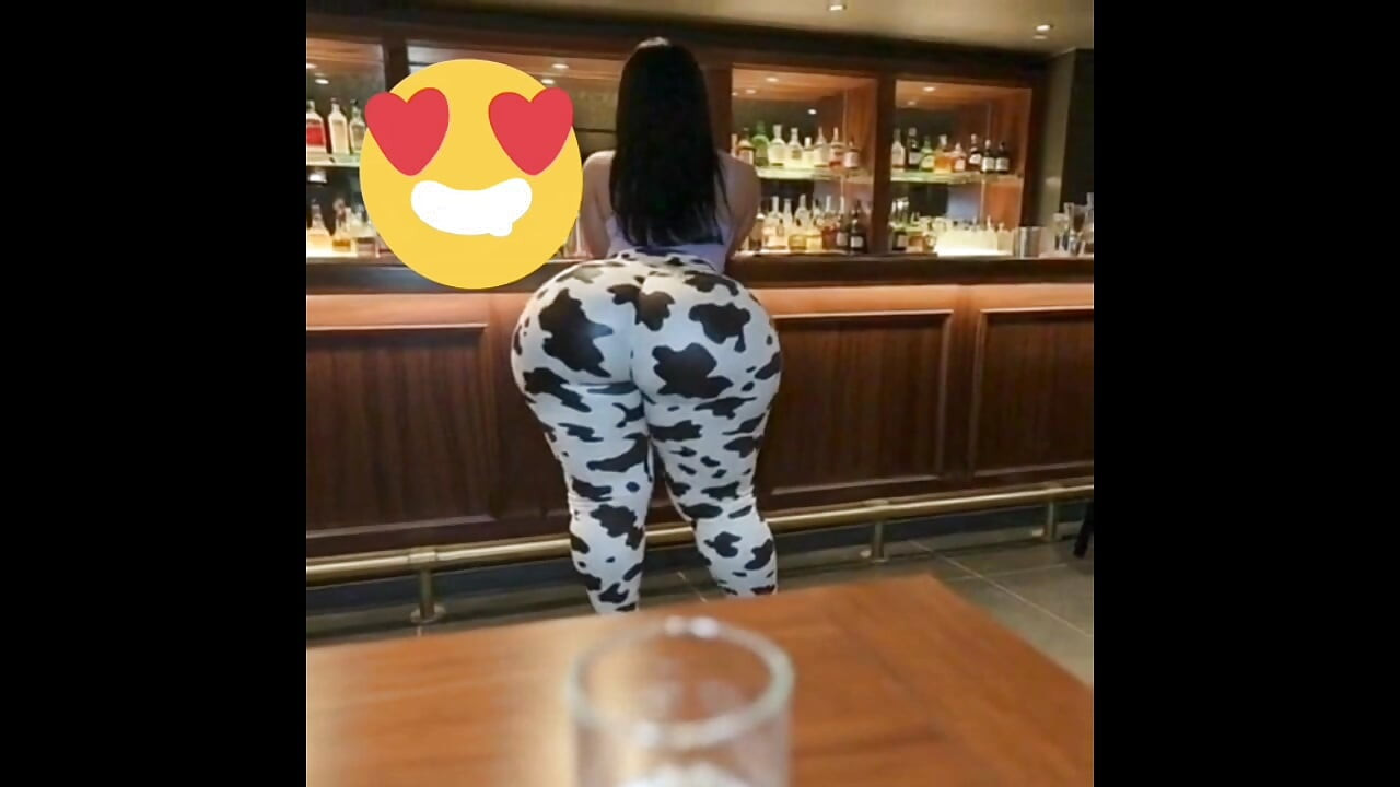 Impatient ass in a bar