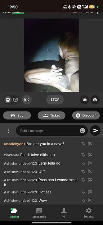 Stripchat'te canlı yayın