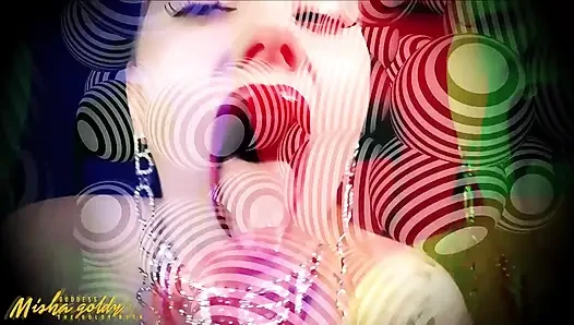 Binaural ASMR & mindfuck! Jerk to my mouth and spit!