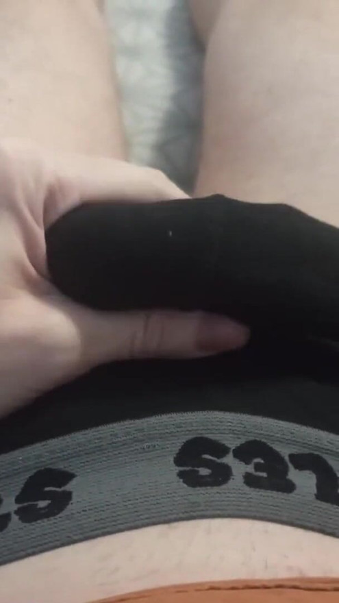 Rubbing dick in underwear – huge Load in my pants | Clip 1