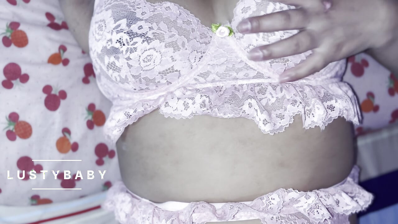Fucking my nepali boyfriend in my pink lingerie
