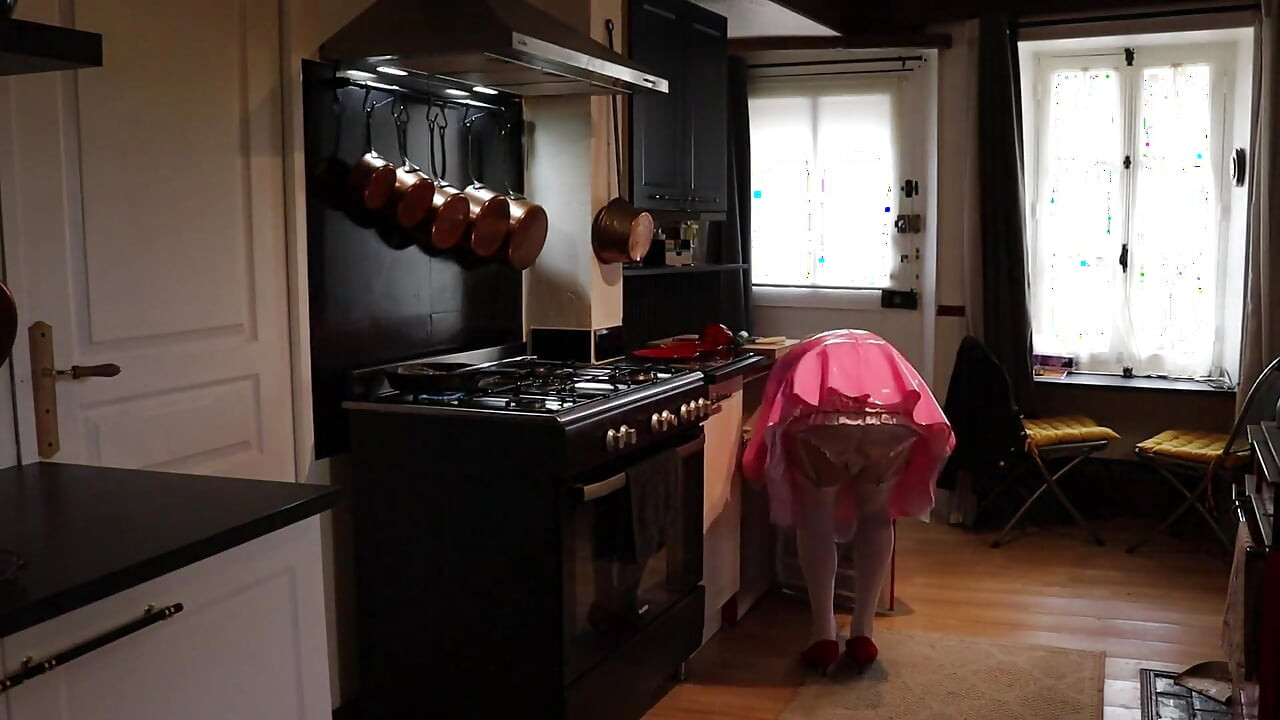 Sissy Dee Is Cooking Lady Fee Her Lunch Before Lady Fees Guest Arrives