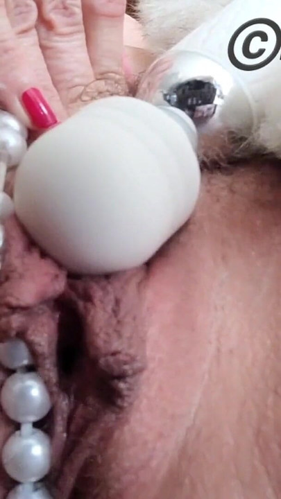 Iconic moment from "sexy masturbation amateur munichgold with big natural tits and big hairy pussy with long labia comes"