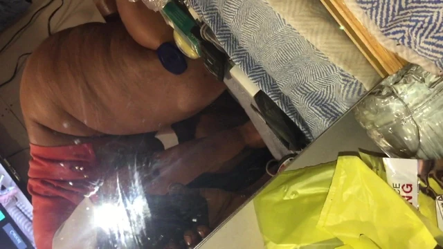 Getting my dick sucked while a dildo is in my asshole coming