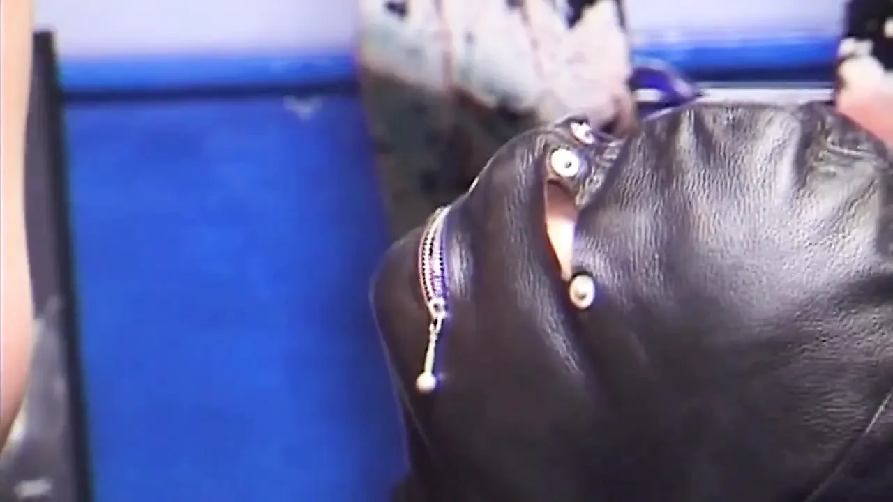 Mature Brunette MILF Surrenders to Masked Lover Doggy