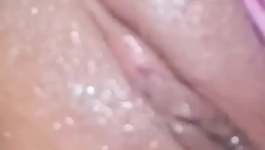 Kolumbianische frau berührt sich lecker