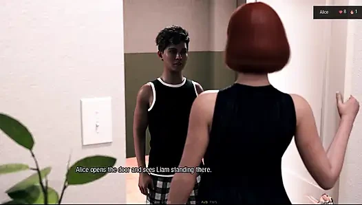 Alice A Hard Life No3 - миссис Грей пошел на Алису, Лили хотела пойти на Алису, пока Лиам ходил в