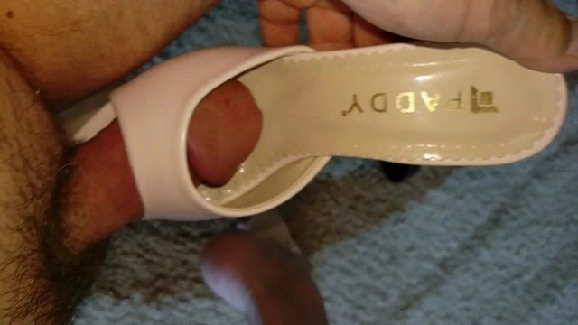 Pink Paddy worn Mules fucked and cummed