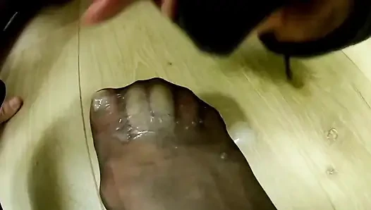 Two Ruined Orgasms - Now Lick It off My Nylon Feet, Slave