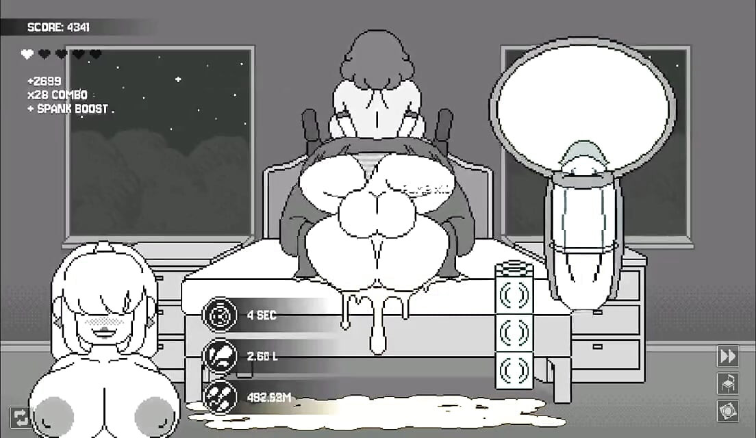 The most crazy futanari game - wife's bedroom gameplay
