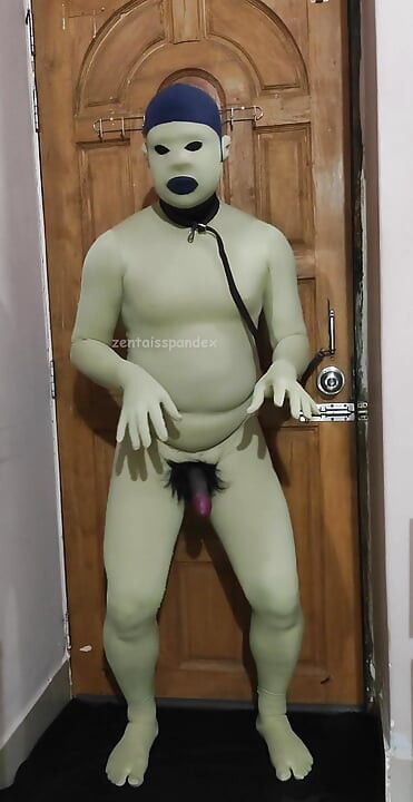 Monkey Mask man penis porn