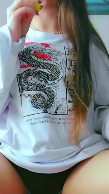 Spectacular moment from "I want to suck more than lollipops let me feel u in my mouth horny student fucking herself while"