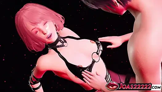 Haylee si cewek hot rambut merah dicambuk, dicambuk sampai muncrat di klub bokep hentai 3d