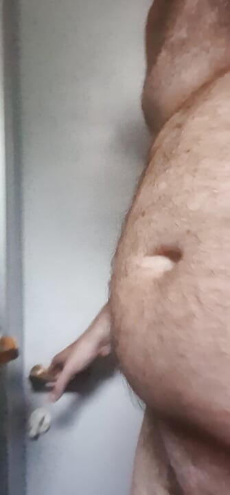 Boy nude in pubblic Bathroom