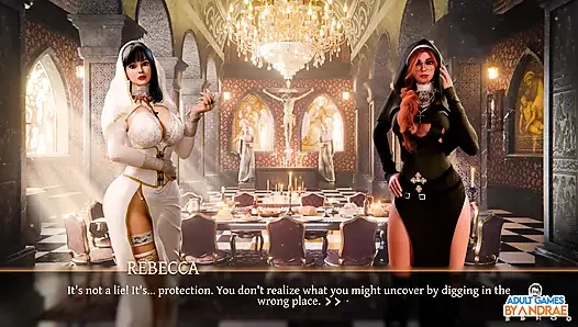 Stepsisters in Sin Gameplay Part 5 - Lust Gets Closer to Esther