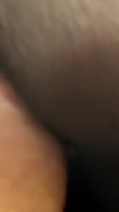 Rubbing my dick on my wife's beautiful black pussy while watching tv | Clip 3