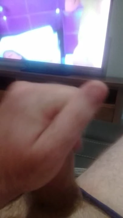 Watching  porn when the wife is away
