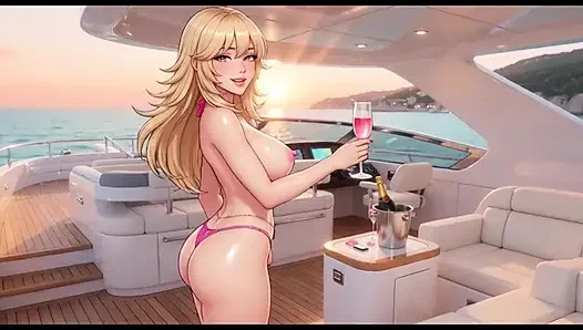 Tease On The High Seas