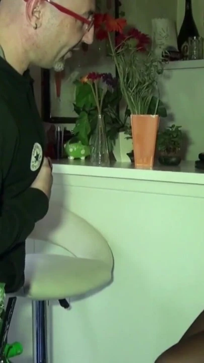 Stunning moment from "Big Tits German Step Mom Pay The Window Cleaner with Sex"