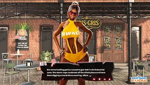 Gameplay sin & rock'n'roll bagian 1 - van crash, halte motel & awal yang baru