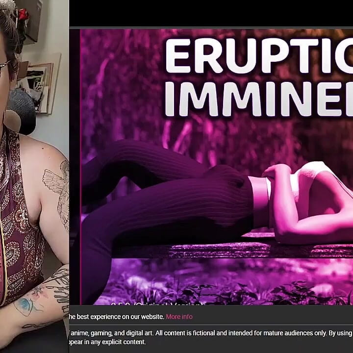 Sobre erupção iminente