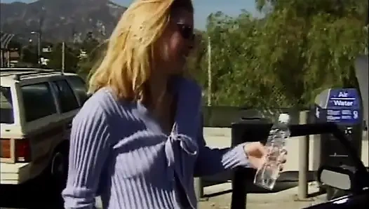 Young Hot Blondie Amateur Sex with Latino Guy