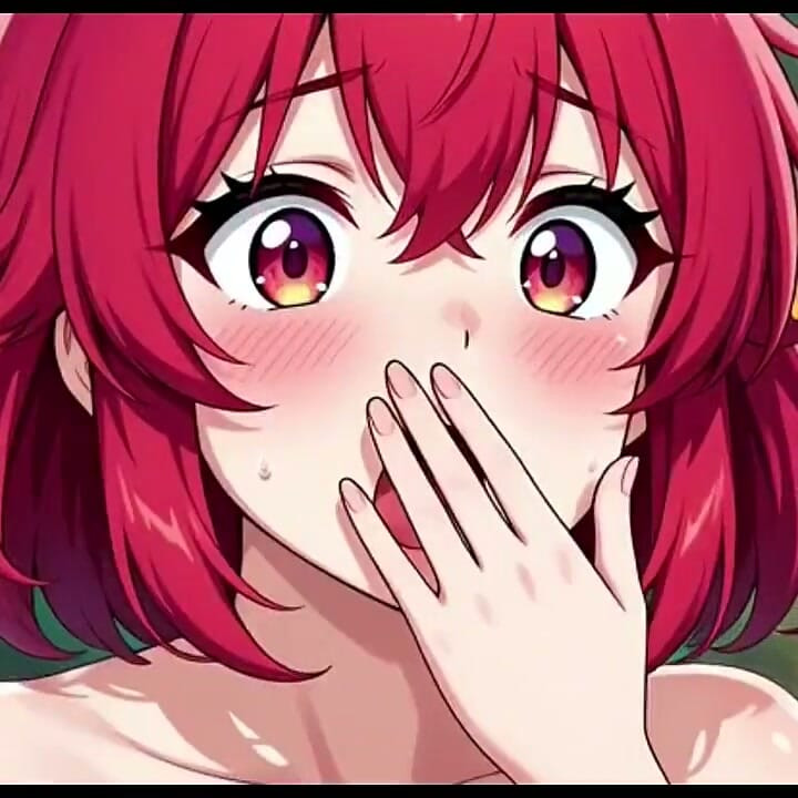 Cute Girls in Forest, Ai Animation