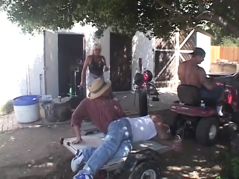 Lots of cocks for the bitch in heat!