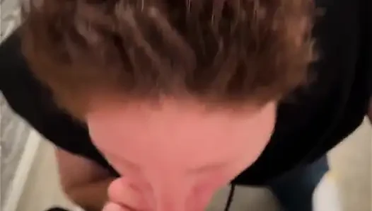 Giving My Stepbrother a Blowjob on His Birthday