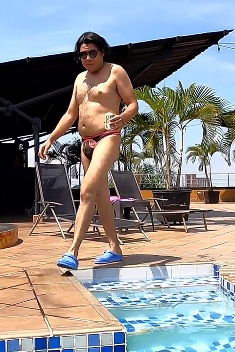 Basen seks ustalanie rimjob i zabawy