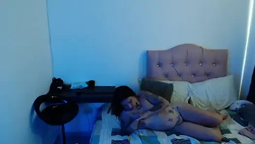 naughty latin girls fucking alone at home.