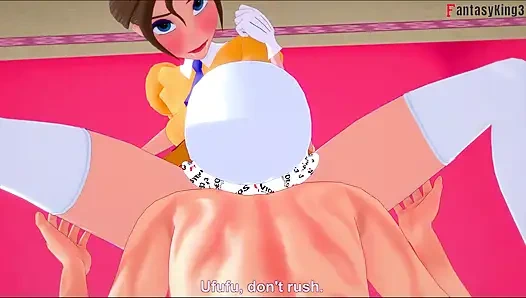 Jane porter ayak işi seksi iç çamaşırlarıyla sikişiyor - tarzan