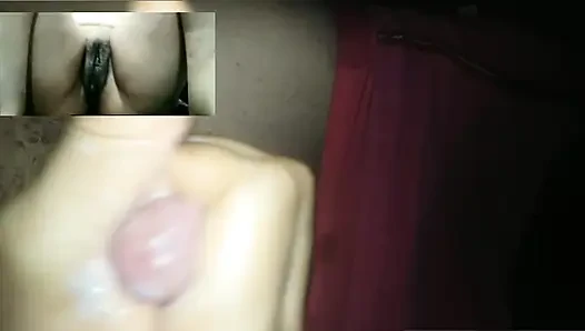 Masturbasi dengan pacarku di panggilan video