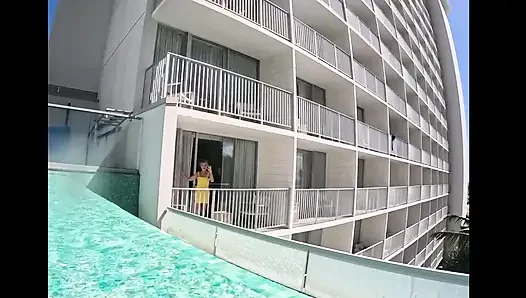 At Our Waikiki Hotel - Talking, Sucking, and Fucking a GILF
