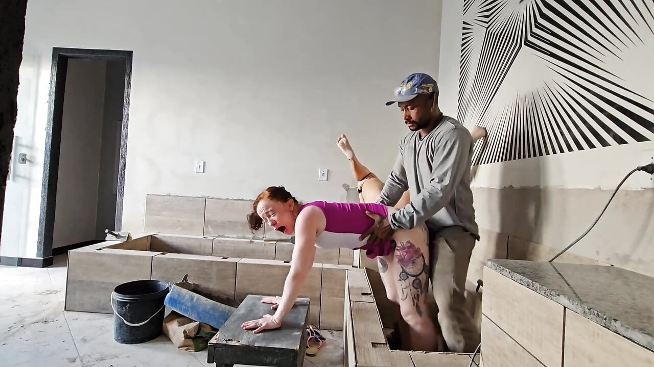 The Construction Worker Was Very Pleased When He Received a Visit From His Bosses at the Construction Site.