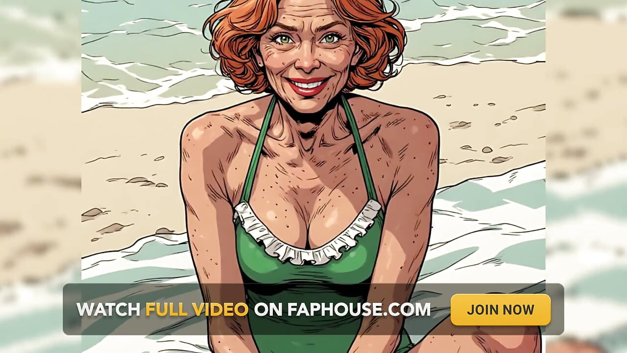 Revealing Swimsuits with Mature Cleavage (naughty Ai)