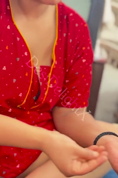 Wife in Hot Red Nighty Makes Husband Lose Control Hardcor Sex All Open